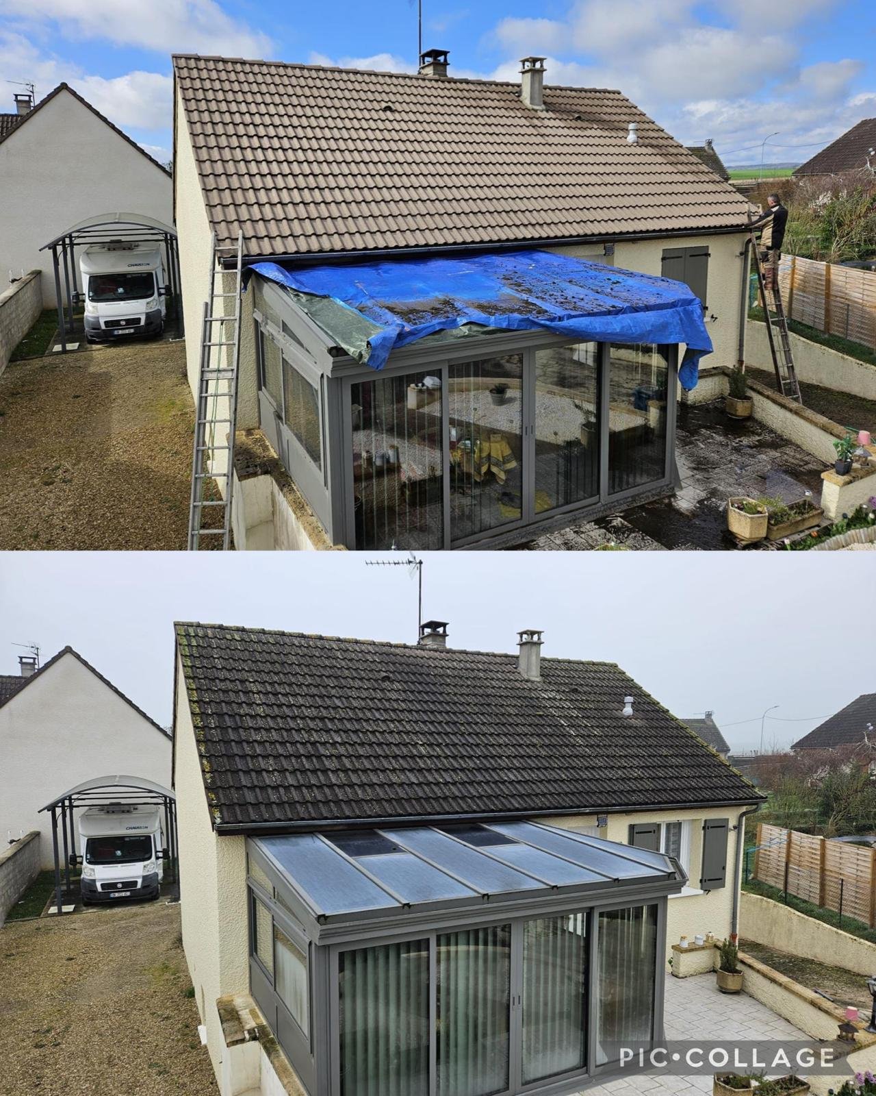 Netoyage de toiture - Photo 3